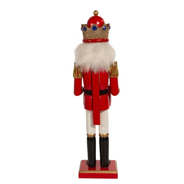 Kurt S. Adler 15in. Red King Nutcracker with Calendar