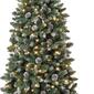 National Tree 7.5ft.Oakley Hills Snow Slim Pre-Lit Christmas Tree - image 2