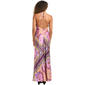 Juniors Morgan & Co. Scarf Print Halter Maxi Dress - image 3