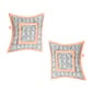 Diamond Classics&#40;tm&#41; 14kt. Rose Gold Four Pointed Earrings - image 1