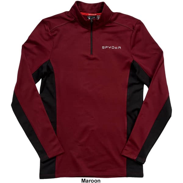 Mens Spyder 1/4 Zip Jersey Jacket