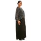 Womens MSK Asymmetric Bead Cape Gown - image 4