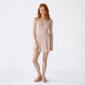 Juniors Trixxi Solid Ruffle Hem Skater Slip Dress - image 1