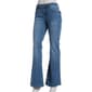 Juniors Celebrity Pink Mid Rise Extended Tab Bootcut Jeans - image 1