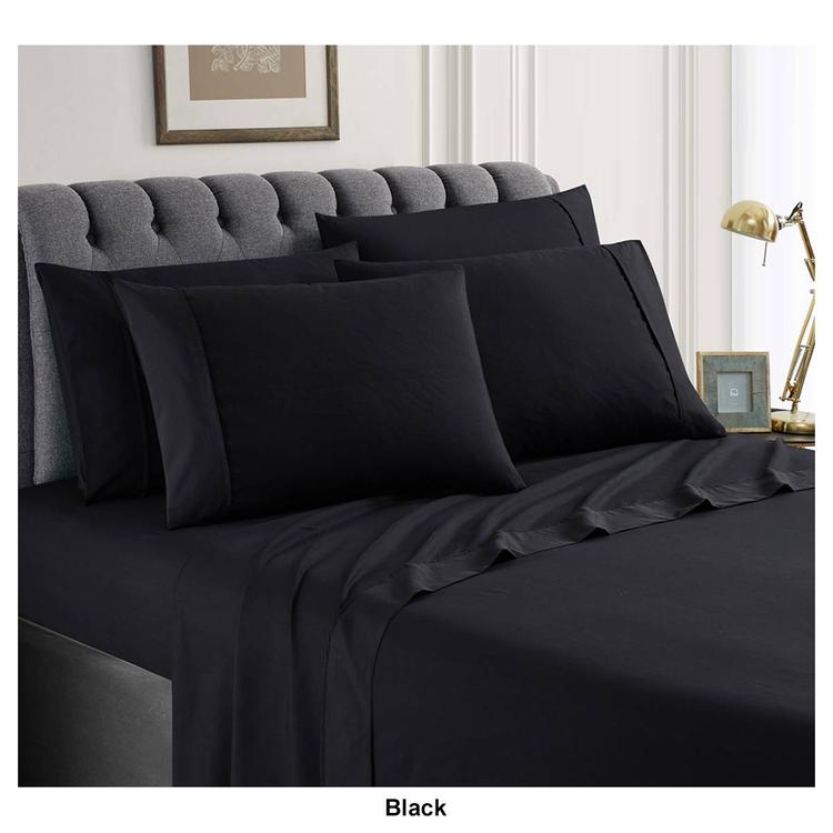 Spirit Linen Home™ Solid Microfiber Bonus Sheet Set