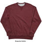 Mens North Hudson Sueded V-Notch Crew Neck Sweater - image 3