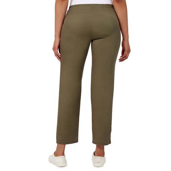 Petite Ruby Rd. Santa Fe Pull On Solid Elastic Waist Pants
