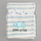 Cribmates(R) Tons of Fun Stripe Blanket - image 1