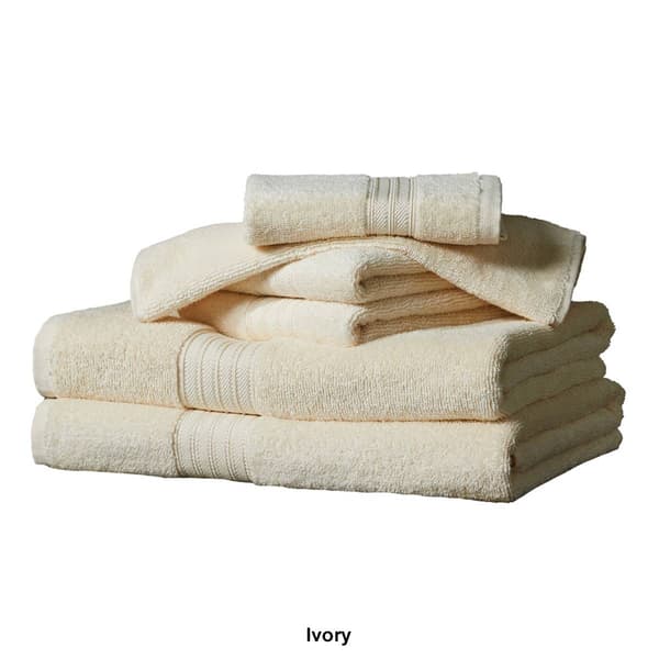 FreshFolds Cooper 6pc. Soft Cotton Classic Towel Collection - image 