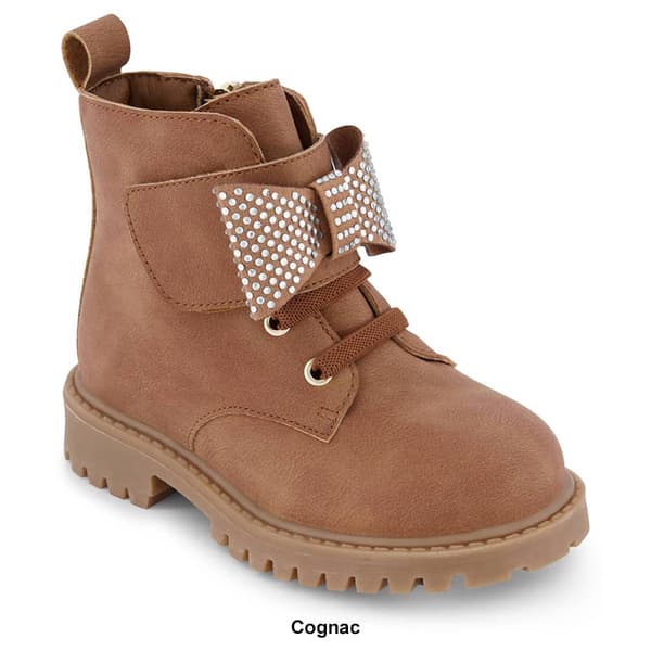 Little Girls Jessica Simpson Daria Bow Combat Boots