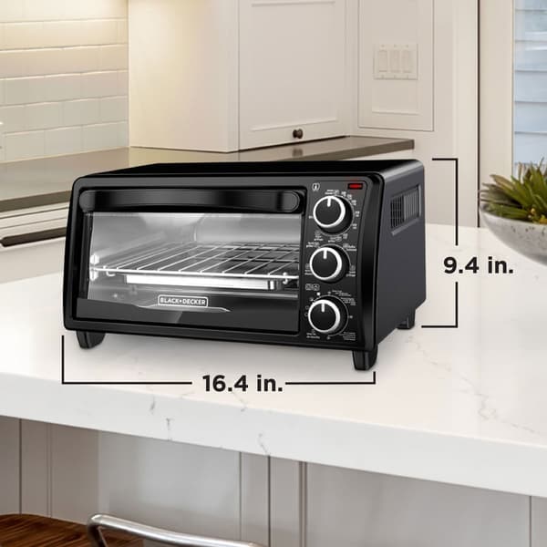 Black & Decker 4Slice Toaster Oven Boscov's