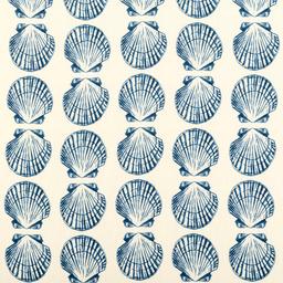 Seaside Print Textured Valance