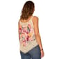 Womens Democracy Sleeveless V Neck Crochet Woven Blouse - image 2