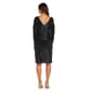 Womens R&amp;M Richards Cocktail Dress w/Draped Sleeves - image 2