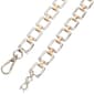 Womens Steve Madden Square Two-Tone Chain Belt - image 1