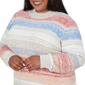 Plus Size Alfred Dunner Sunset Ridge Space Dye Stripe Sweater - image 5