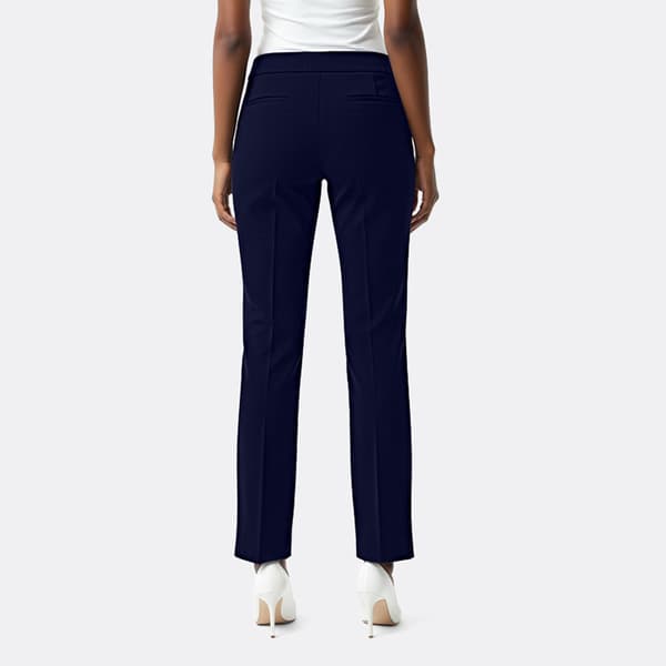 Petite Anne Klein Grace Pull On Straight Leg Trouser