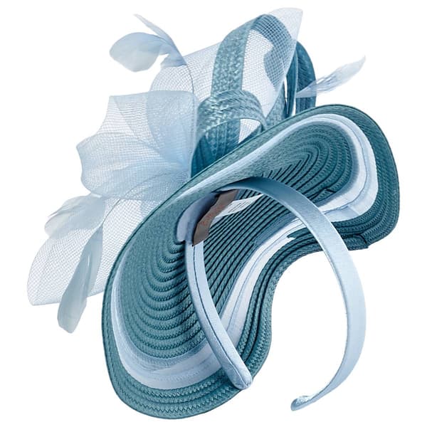 Womens Bellissima Crochet Net Fascinator Headband
