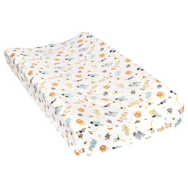 Trend Lab&#40;R&#41; Jungle Friends Changing Pad Cover - image 