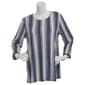 Plus Size Preswick & Moore® Round Neck Tee with Side Slits - image 2