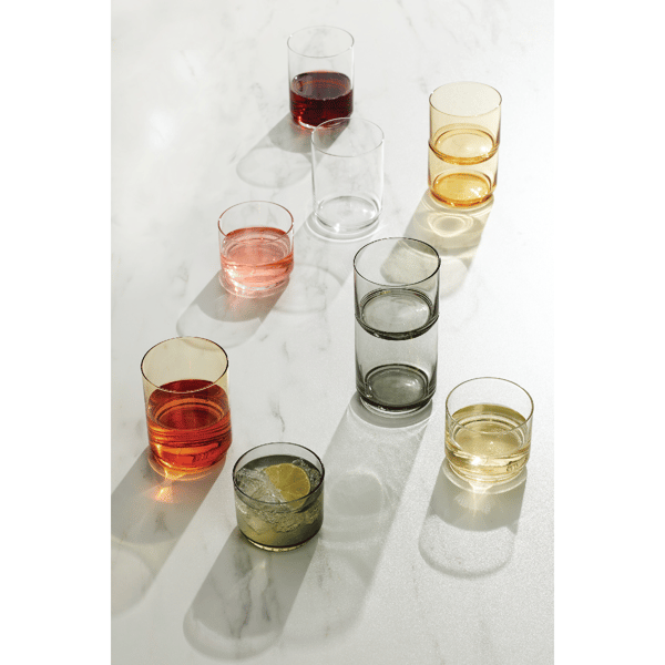 Lenox® Tuscany Classics Stackable Amber Short Glasses - Set of 4