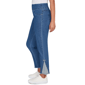 Petite Ruby Rd. Set Sail Nautical Stripe Inset Slim Fit Jean - image 4