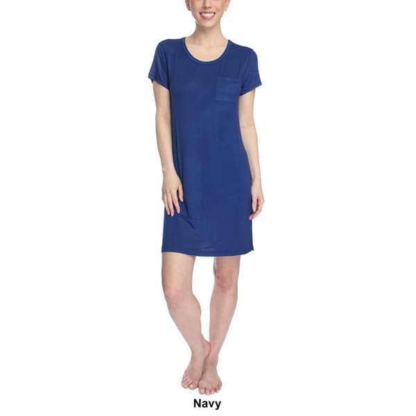 Plus Size Cool Girl Key Biscayne Solid Nightshirt Boscov's