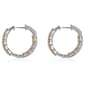 Gemstone Classics™ 4x3mm Oval Citrine Inside Out Hoop Earrings - image 2