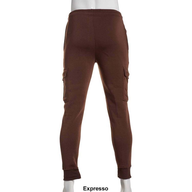 Mens Cougar® Sport Solid Cargo Pockets Jogger Sweatpants