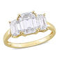 Diamond Classics&#40;tm&#41; 10kt. Yellow Gold 3-Stone Ring - image 1