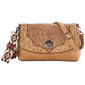 Sam & Hadley Tooled East/West Flap Crossbody - image 2