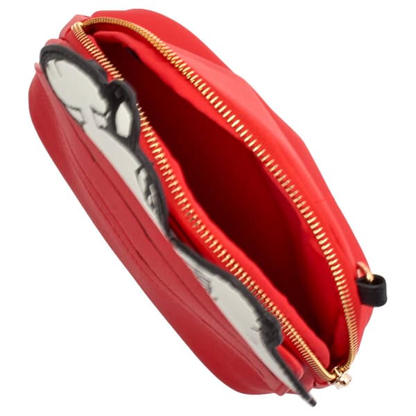 Womens Peanuts&#8482; Snoopy Doghouse 3D Crossbody Crossbody