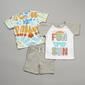 Toddler Boy Little Rebels&#174; 3pc. Tie Dye Fun Sun Tees & Shorts Set - image 2