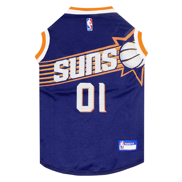 NBA Phoenix Suns Basketball Mesh Pet Jersey