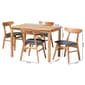 Baxton Studio Norwin Mid-Century 5pc. Dining Set - image 10