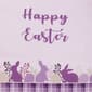 Northlight Seasonal Happy Easter Plaid Table Runner - image 4