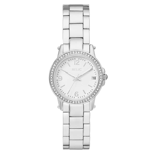Womens RELIC by Fossil Silver-Tone Bracelet Watch - ZR34646 - image 