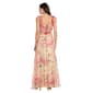 Womens R&M Richards Sleeveless Floral Organza Evening Gown - image 2