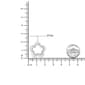 Haus of Brilliance Diamond Double Flower Shape Pendant - image 6