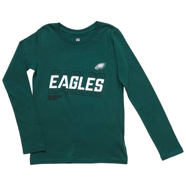 Boys (8-20) NFL Eagles Thrift Style Short Sleeve Tee - image 