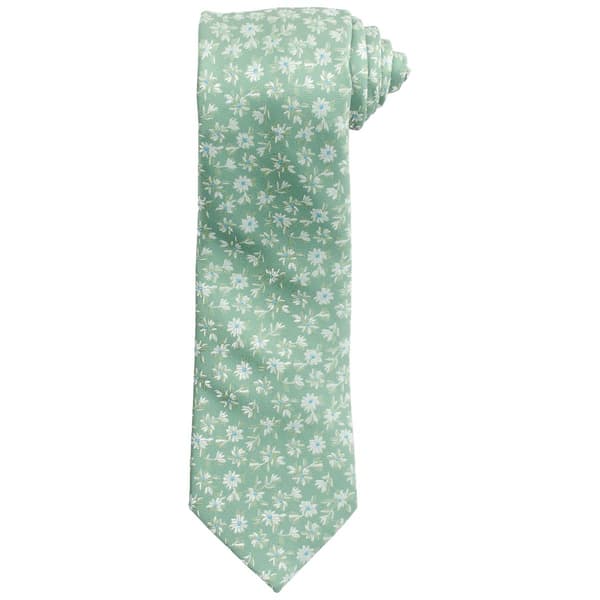 Mens John Henry&#40;R&#41; SM Daisy Floral Tie - image 