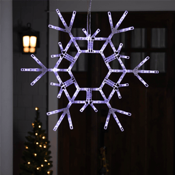 Northlight LED Large Foldable Snowflake Outdoor Christmas Decor