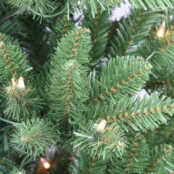 Puleo International Pre-Lit 6ft. Carson Pine Christmas Tree