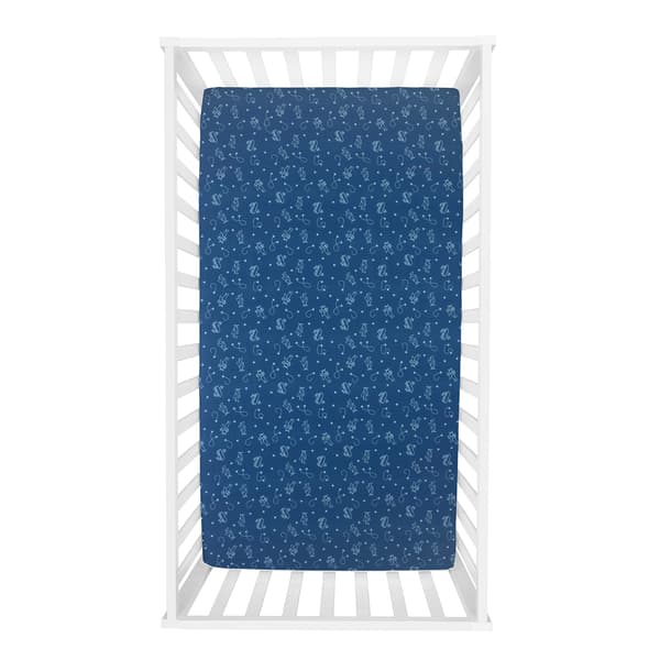 Sammy &amp; Lou Airplanes 2pk. Fitted Crib Sheet Set