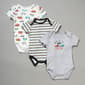 Baby Boy (NB-9M) baby views(R) 3pk. New to Crew Bodysuits - image 1