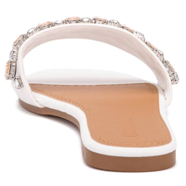 Womens Olivia Miller Elsa Slide Sandals