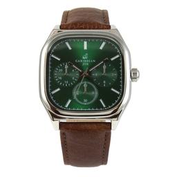 Mens Caribbean Joe 40mm Square Strap Watch - CJ7145SL