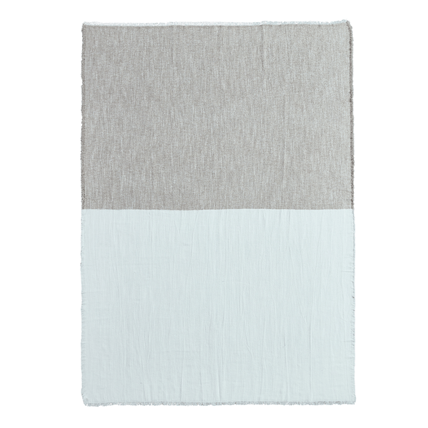 Palm Aire Ventura Beige Woven Throw Blanket