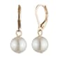 You're Invited Pearl Leverback Earrings - image 1