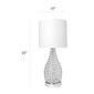 Elegant Designs Elipse Crystal Pinned Gourd Accent Table Lamp - image 6